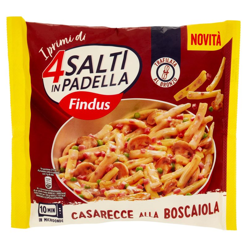 4 Salti in Padella Findus Casarecce alla Boscaiola 550 g