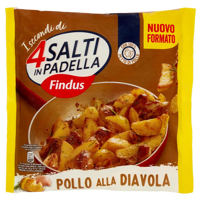 4 Salti in Padella Findus Pollo alla Diavola 400 g