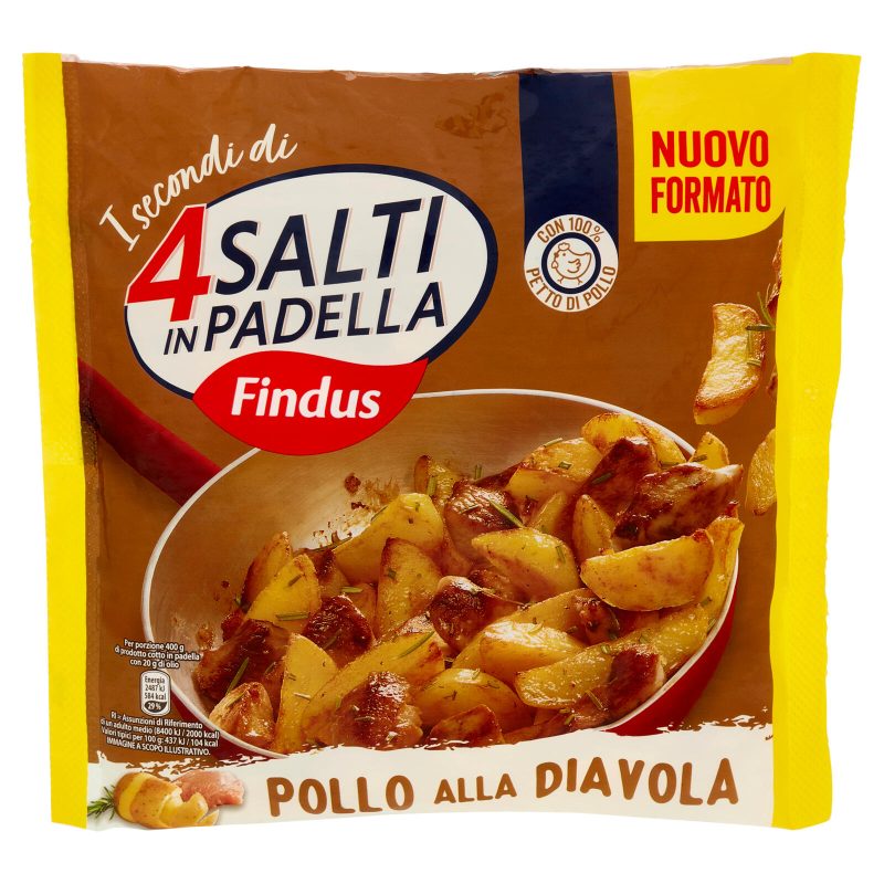 4 Salti in Padella Findus Pollo alla Diavola 400 g