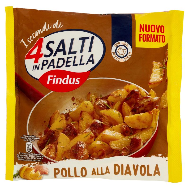 4 Salti in Padella Findus Pollo alla Diavola 400 g