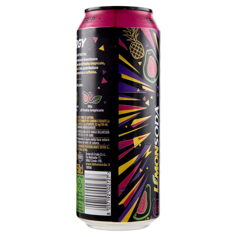 Lemonsoda Energy Tropical Trip 50 cl