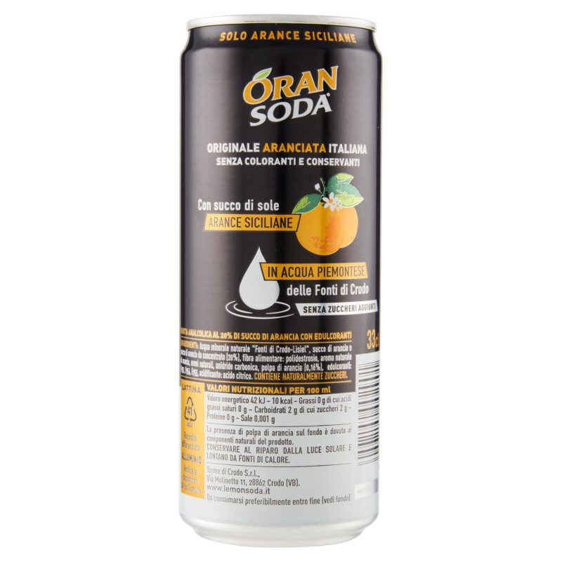 Oransoda Zero 330 ml