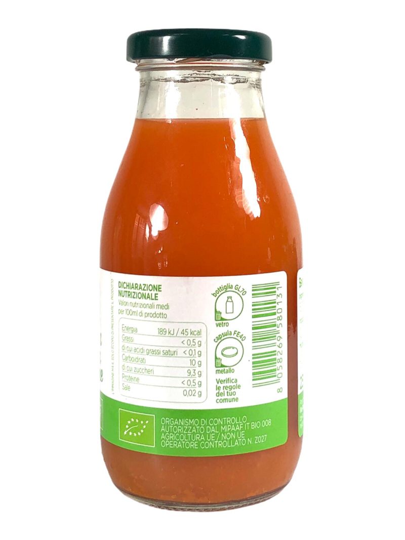 Wita Bio Bevanda Arancia, Carota e Limone 255 ml