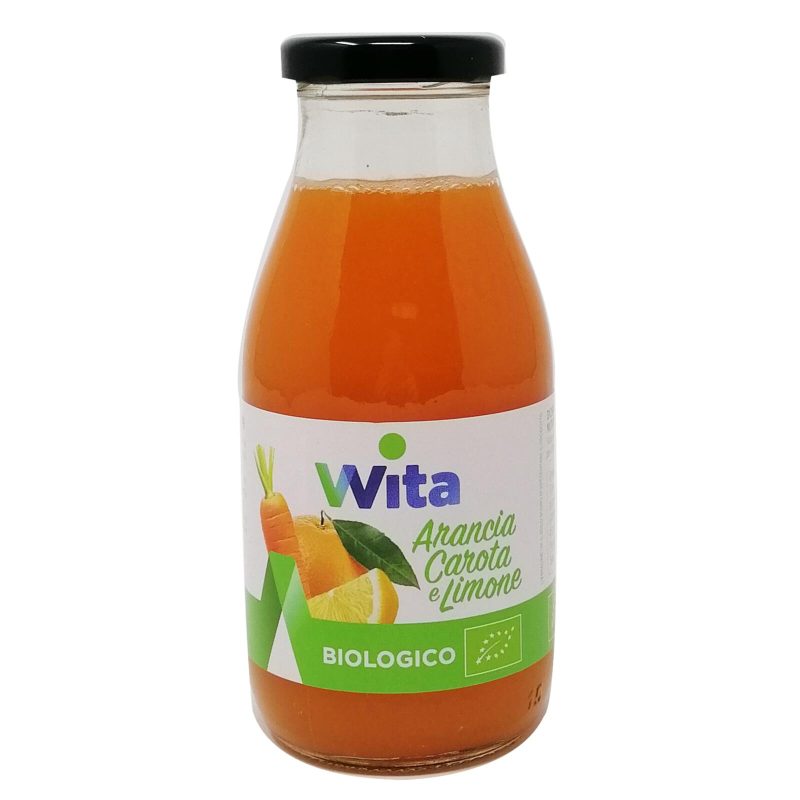 Wita Bio Bevanda Arancia, Carota e Limone 255 ml