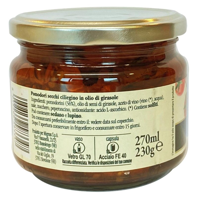 Re di Sapori Pomodorini Ciliegino secchi 230 g