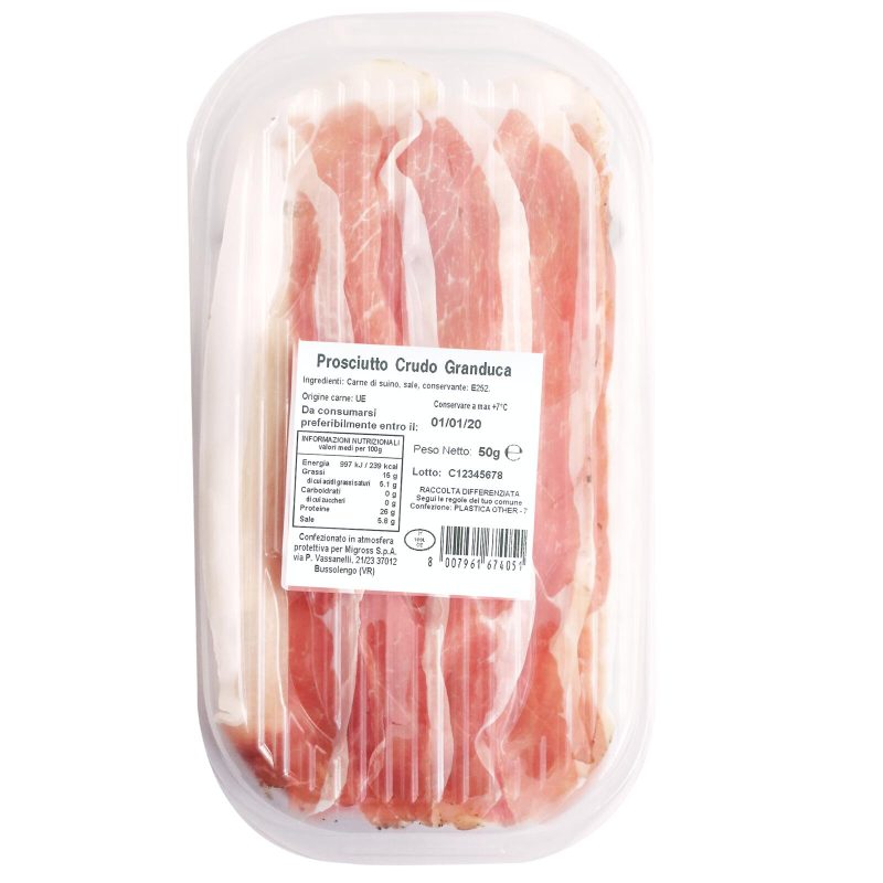 Gli Affettati Prosciutto crudo 50 g