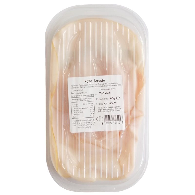 Gli Affettati Pollo arrosto 60 g