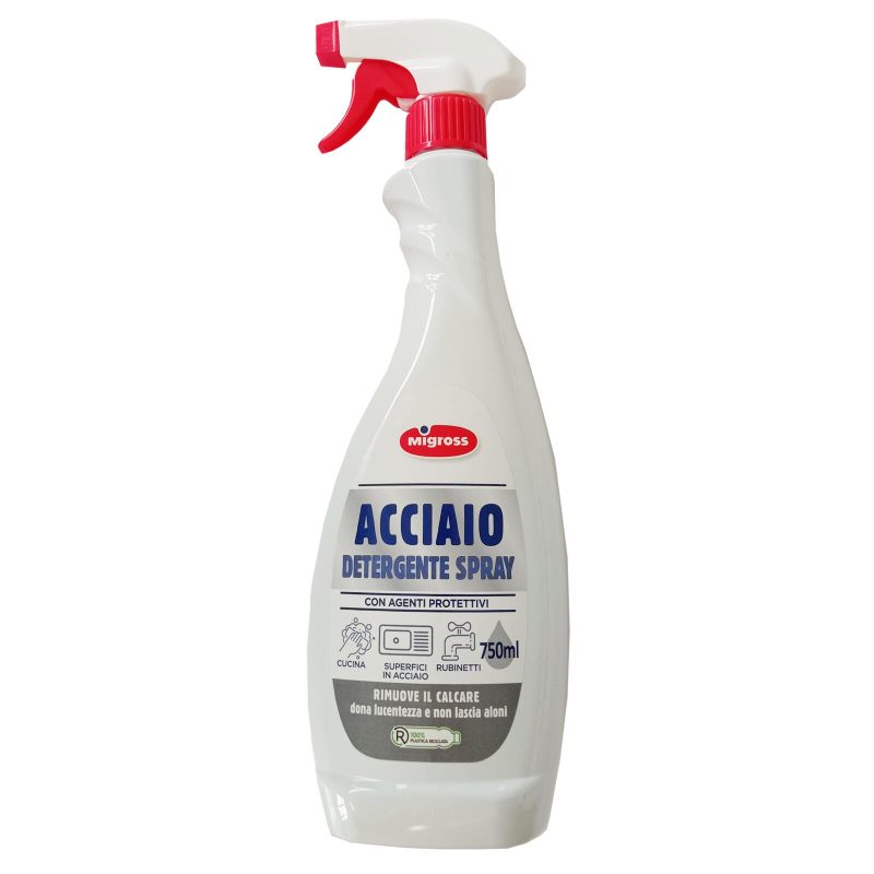 Migross Detergente Spray Acciaio 750 ml