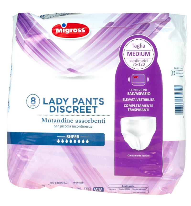 Lady pants discreet  medium Migross x8