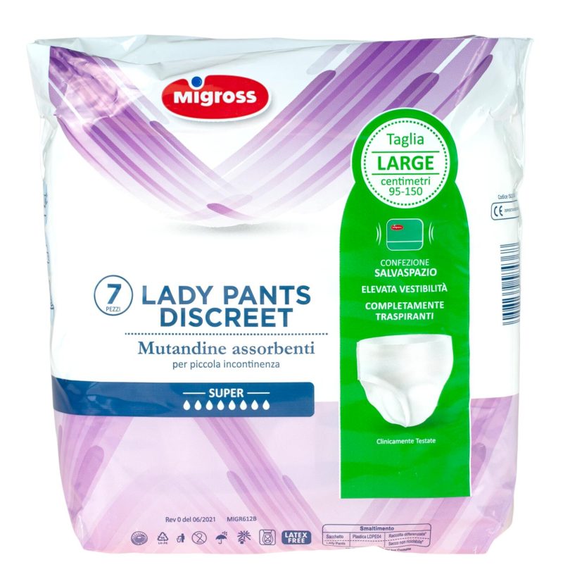 Lady Pants Discreeet Large Migross x7