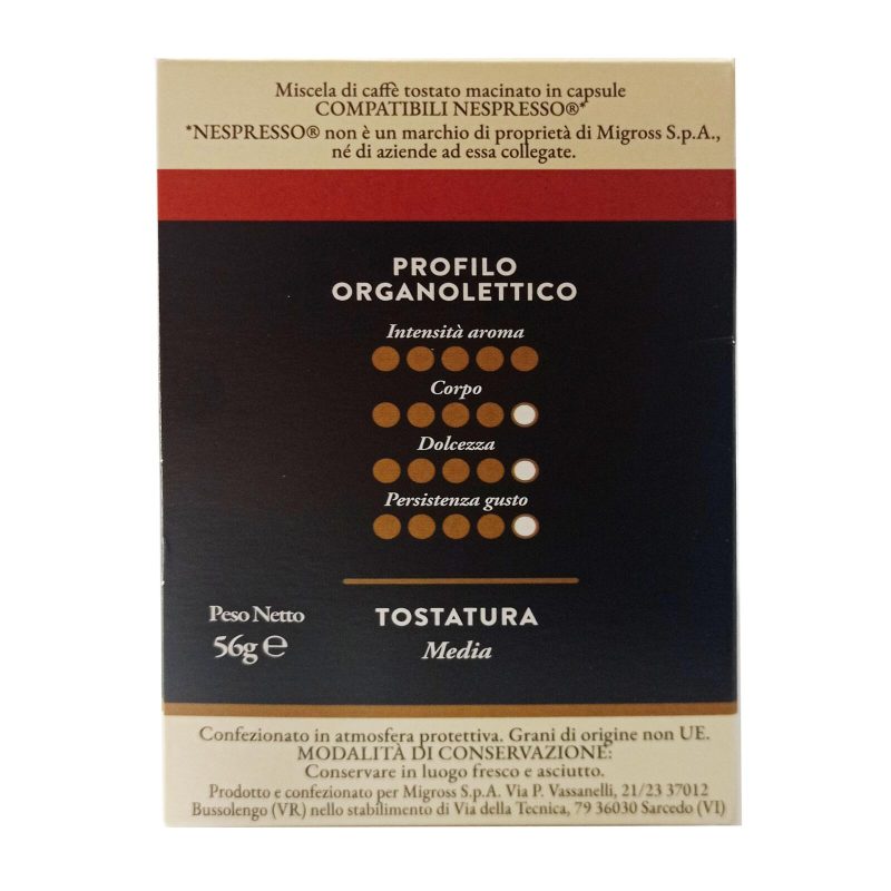 Re di Sapori Caffè Espresso Sinfonia 10 capsule compatibili Nespresso®*