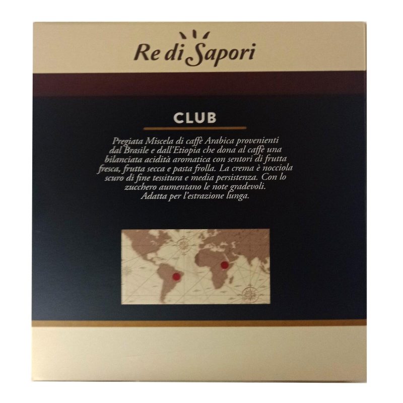 Re di Sapori Caffè Espresso Club 10 capsule compatibili Nespresso®*