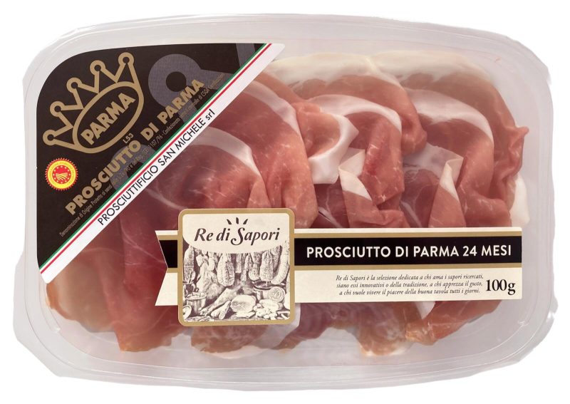 Re di Sapori Prosciutto crudo di Parma DOP stagionatura 24 mesi 100 g