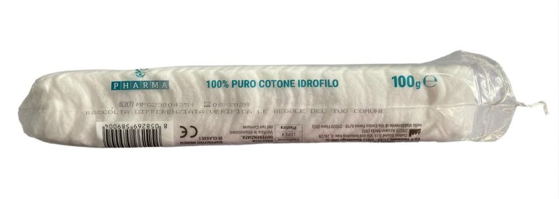 Cotone idrofilo pretagliato medicale Pharma 100 g