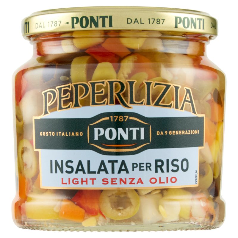 Ponti Peperlizia Insalata per Riso Light Senza Olio 350 g