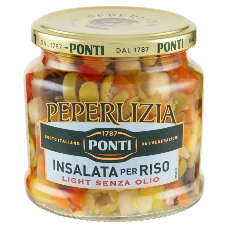 Ponti Peperlizia Insalata per Riso Light Senza Olio 350 g