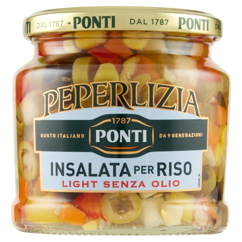 Ponti Peperlizia Insalata per Riso Light Senza Olio 350 g