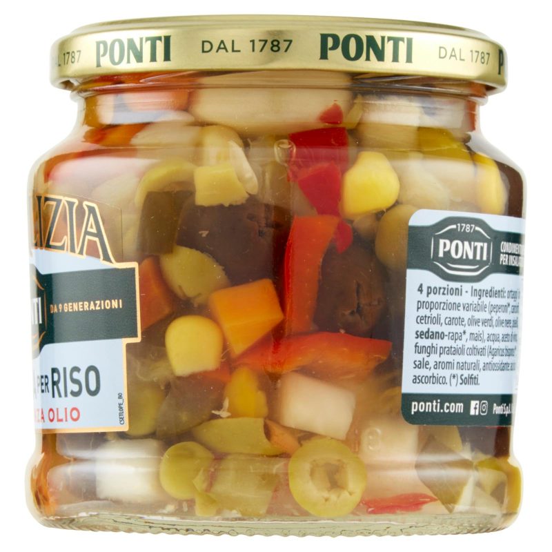 Ponti Peperlizia Insalata per Riso Light Senza Olio 350 g