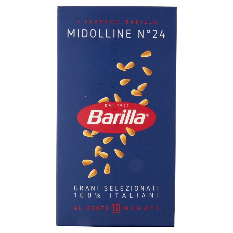 Barilla Pasta Midolline n.24 100% Grano Italiano 500 g