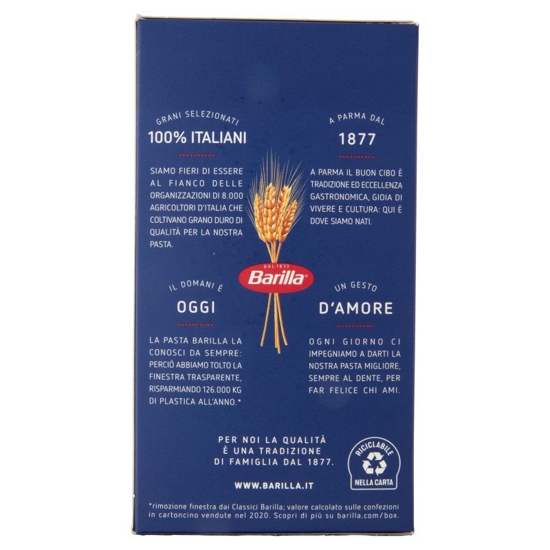 Barilla Pasta Midolline n.24 100% Grano Italiano 500 g