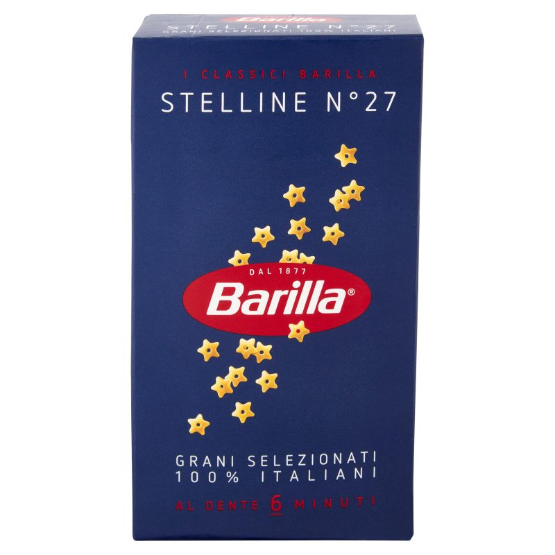 Barilla Pasta Stelline n.27 100% Grano Italiano 500g