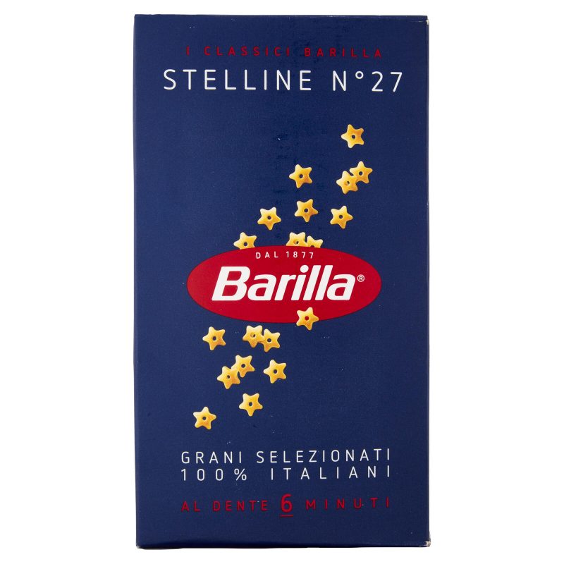 Barilla Pasta Stelline n.27 100% Grano Italiano 500g