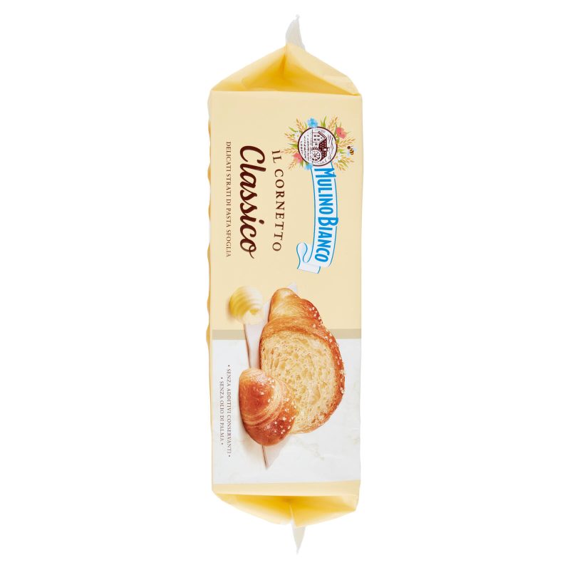 Mulino Bianco Cornetti Classici Merenda senza Additivi Conservanti 6 pezzi 240g