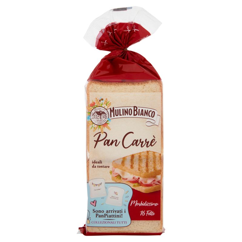 Mulino Bianco Pan Carrè 16 fette 285 g