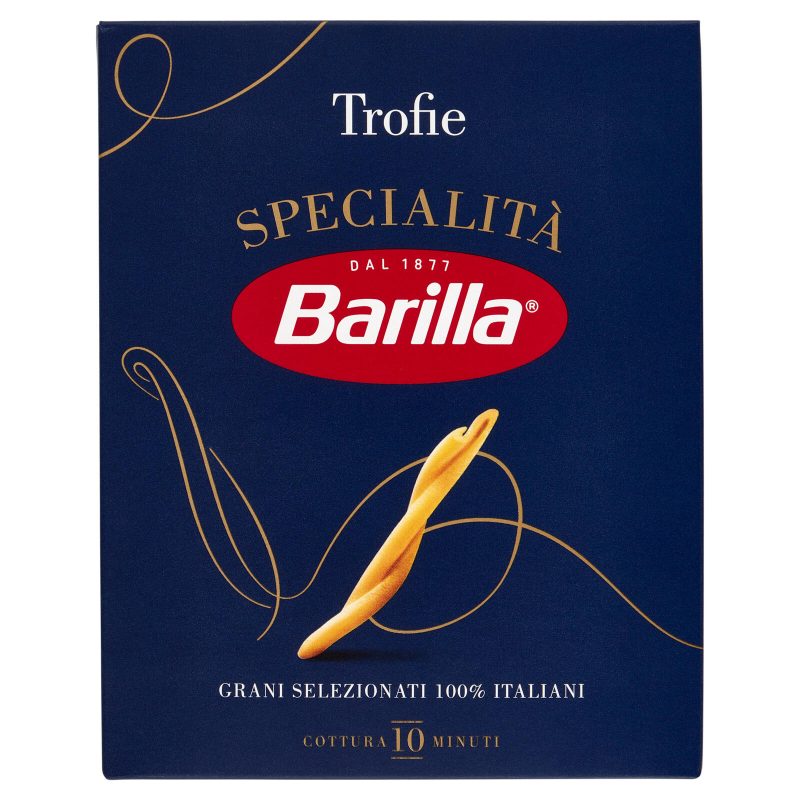 Barilla Pasta Specialità Trofie 100% Grano Italiano 500g