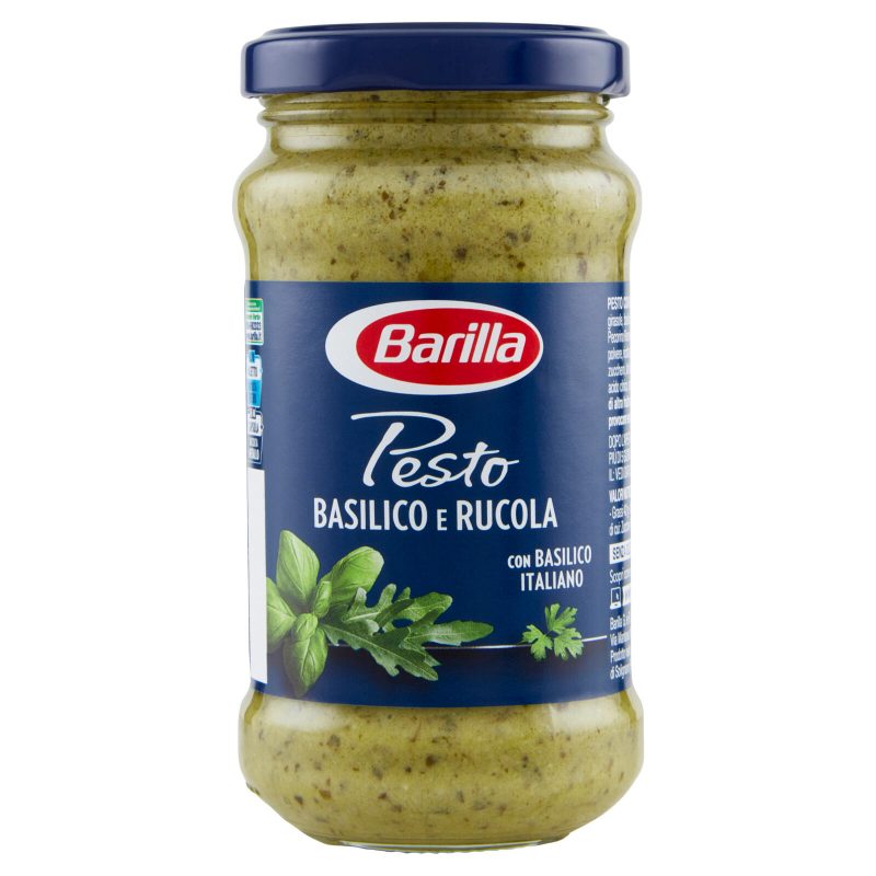 Barilla Pesto Basilico e Rucola Condimento e Sugo per Pasta 190 g