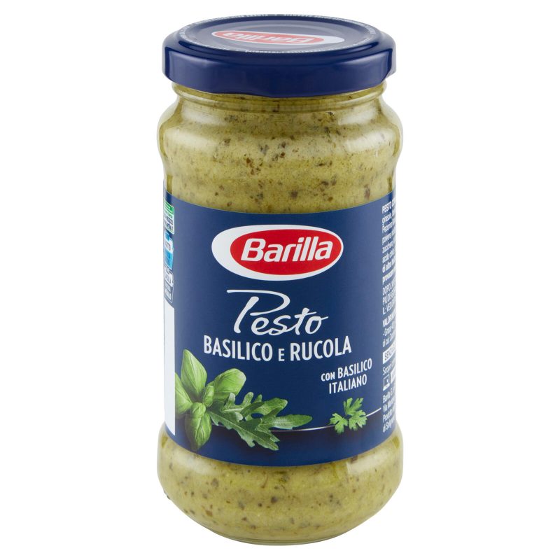 Barilla Pesto Basilico e Rucola Condimento e Sugo per Pasta 190 g