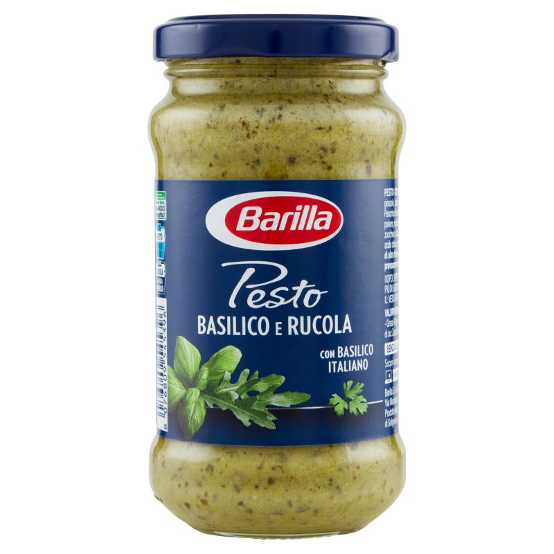 Barilla Pesto Basilico e Rucola Condimento e Sugo per Pasta 190 g