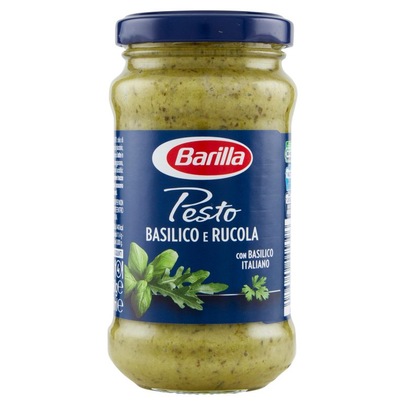 Barilla Pesto Basilico e Rucola Condimento e Sugo per Pasta 190 g