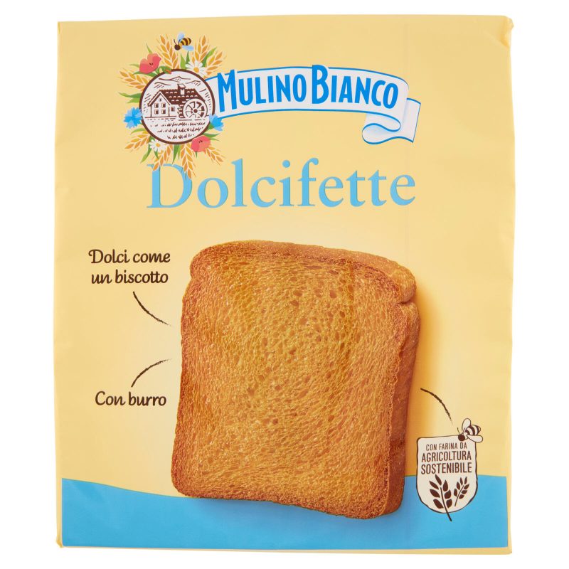 Fette Biscottate Dolcifette Mulino Bianco 
315 g