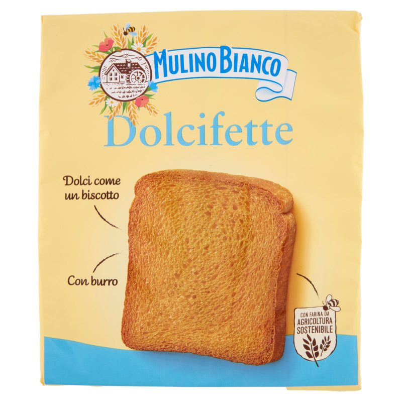 Fette Biscottate Dolcifette Mulino Bianco 
315 g