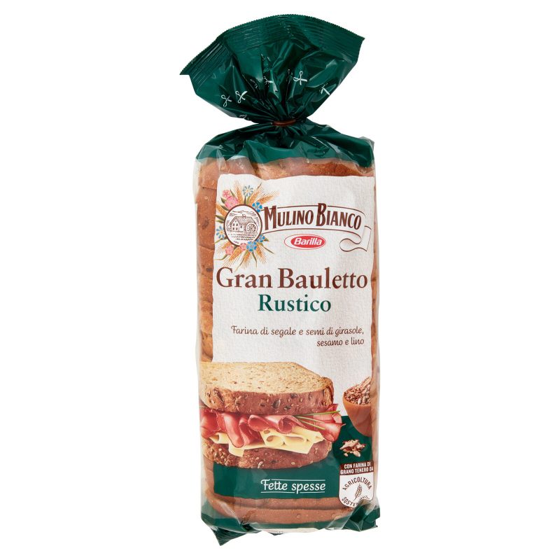 Mulino Bianco Gran Bauletto Pane Rustico 500g