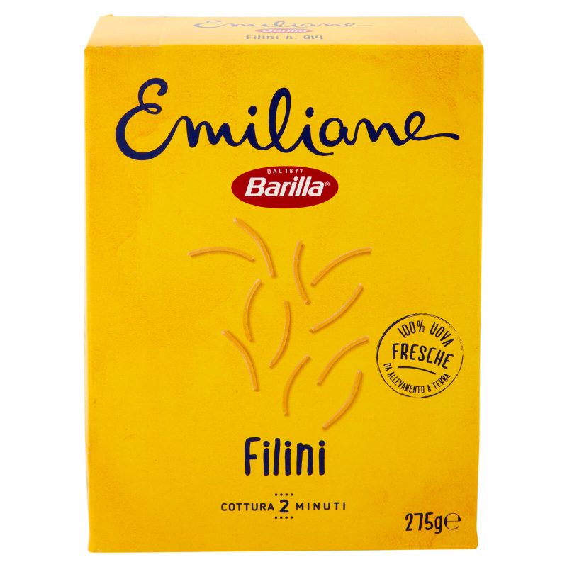 Barilla Emiliane Filini Pasta all'Uovo 275 g