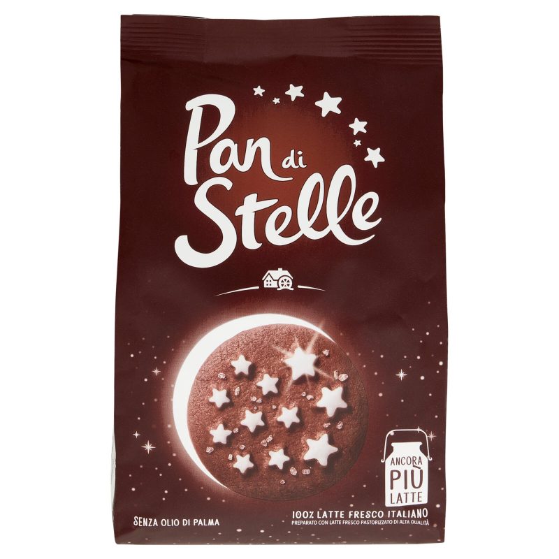 Pan di Stelle Biscotto al Cacao Nocciole e Latte Fresco 100% italiano 350g