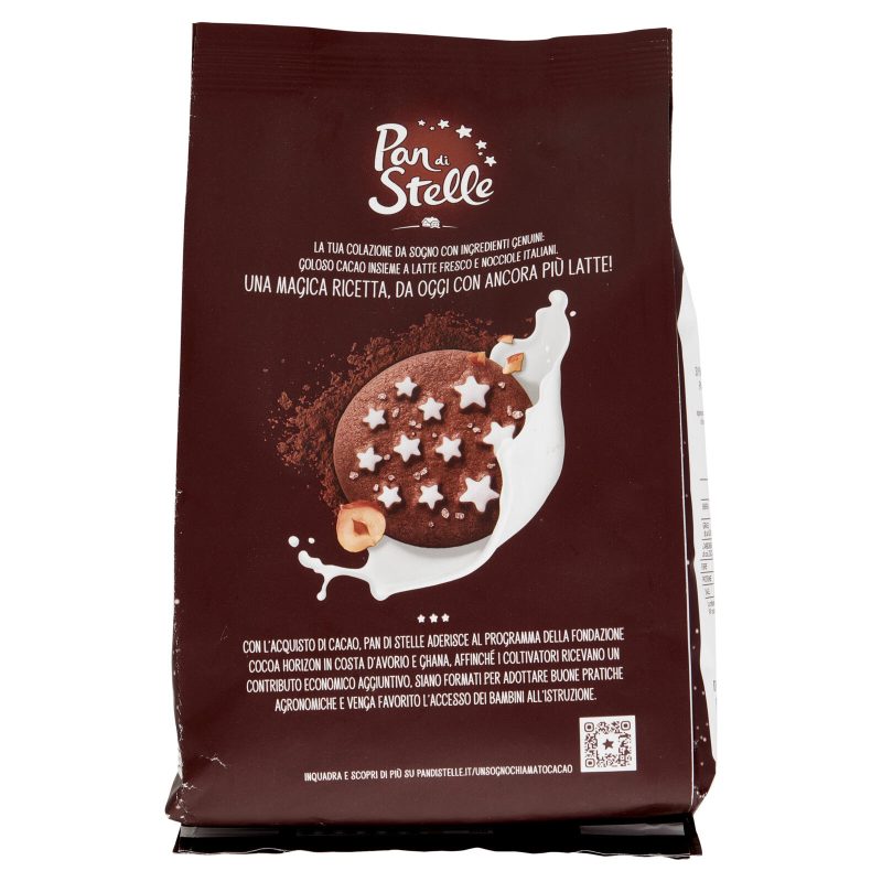 Pan di Stelle Biscotto al Cacao Nocciole e Latte Fresco 100% italiano 350g