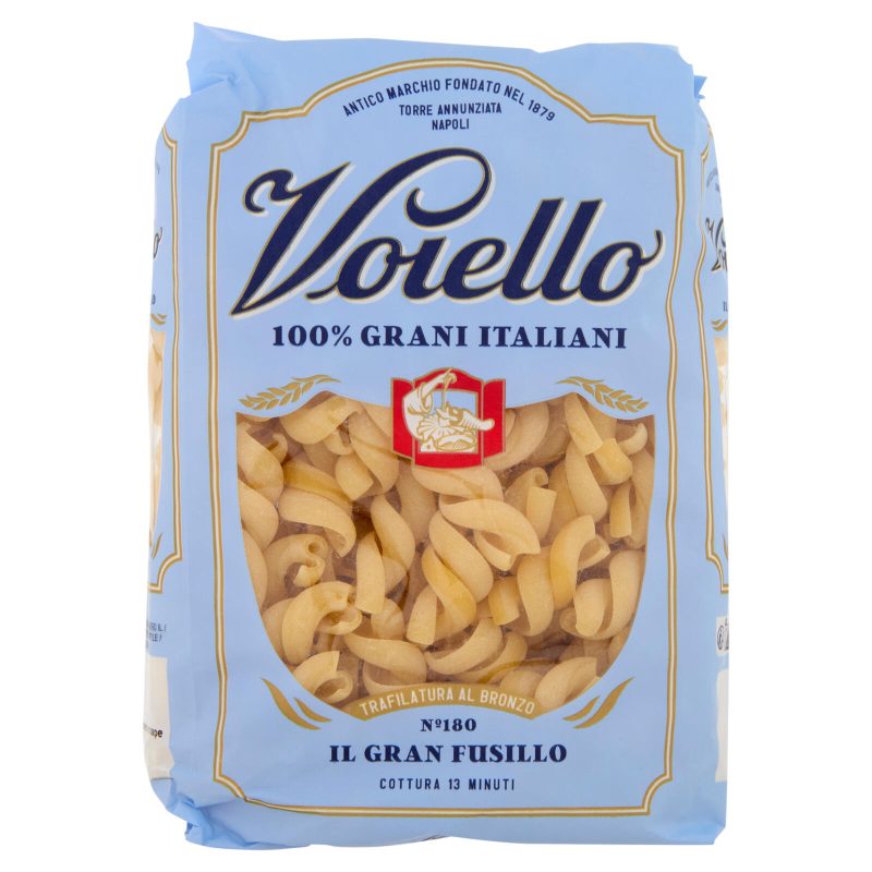 PASTA VOIELLO  Il Granfusillo n°180 grani 100% italiani Trafilata bronzo 
500g