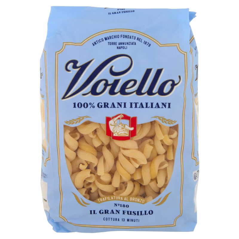 PASTA VOIELLO  Il Granfusillo n°180 grani 100% italiani Trafilata bronzo 
500g