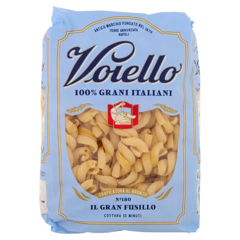 PASTA VOIELLO  Il Granfusillo n°180 grani 100% italiani Trafilata bronzo 
500g