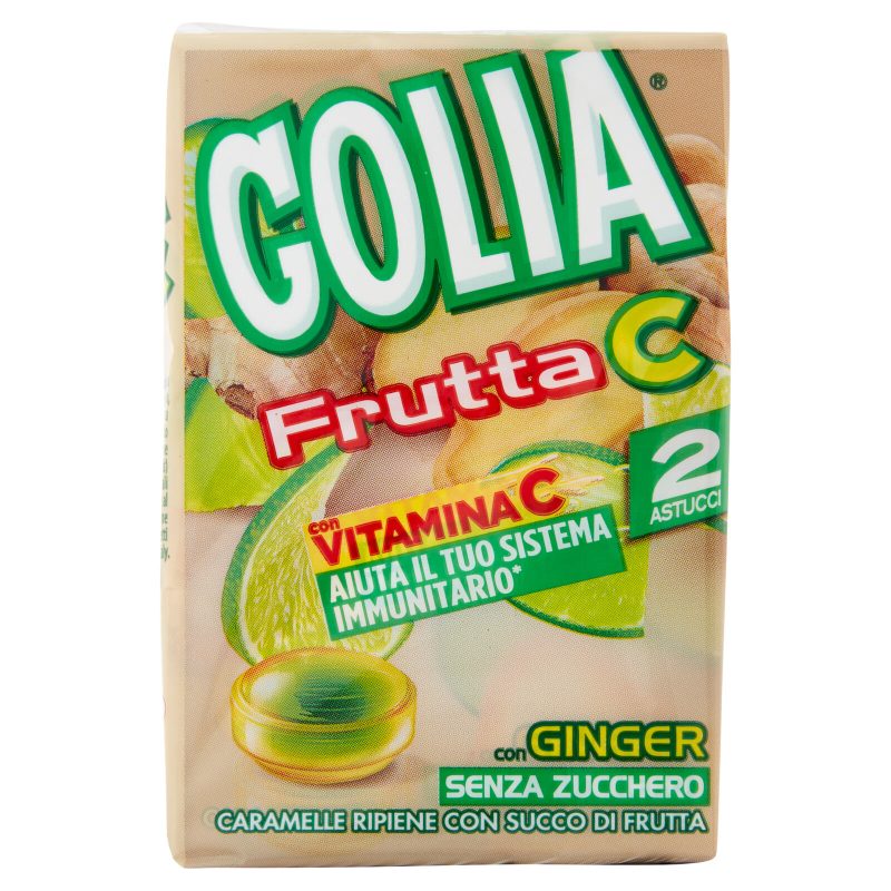 Golia Frutta C con Ginger 2 x 46 g