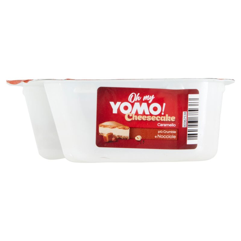 Oh my Yomo! Cheesecake Caramello più Crumble e Nocciole 140 g