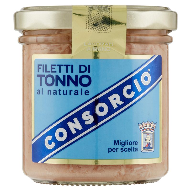 Consorcio Filetti di Tonno al naturale 150 g