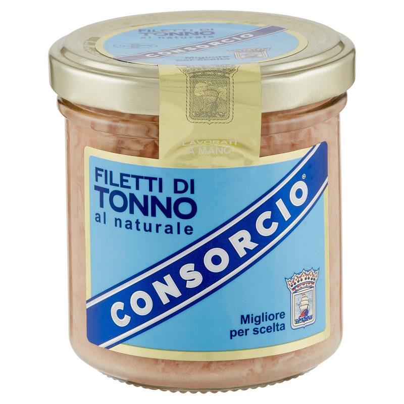 Consorcio Filetti di Tonno al naturale 150 g