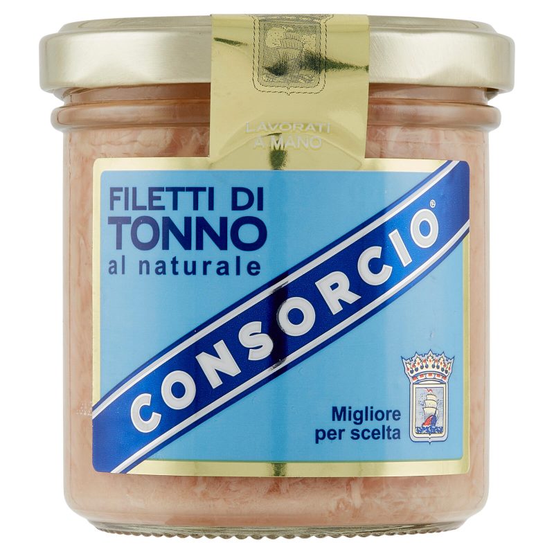 Consorcio Filetti di Tonno al naturale 150 g