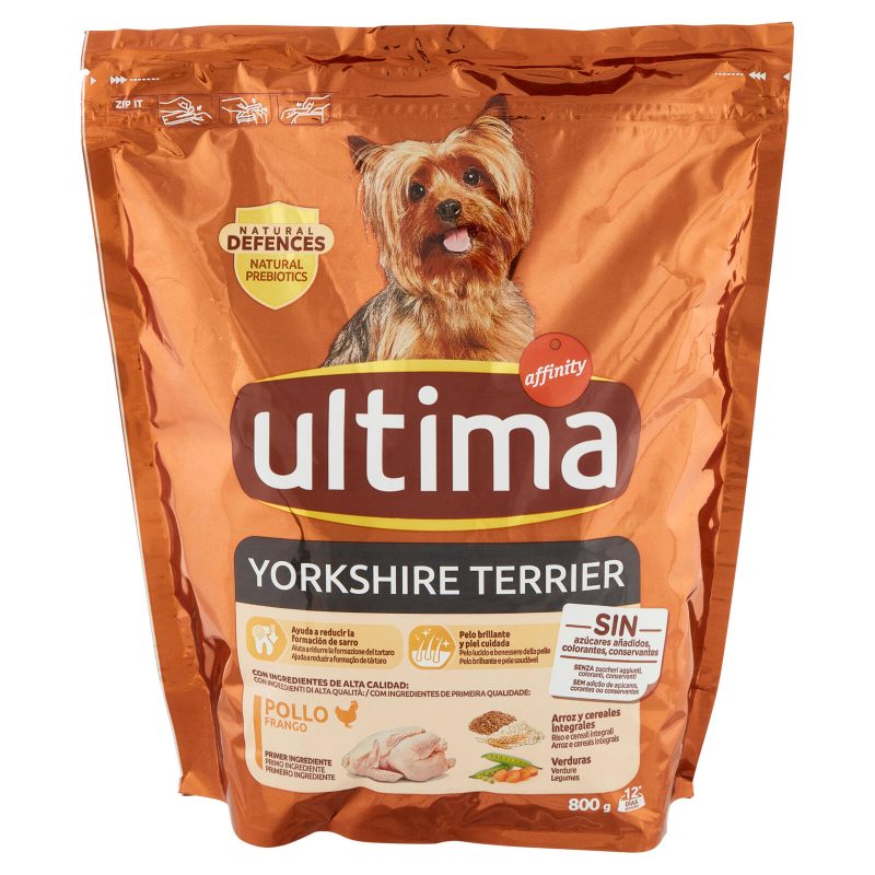 Ultima Yorkshire Terrier Pollo 800 g