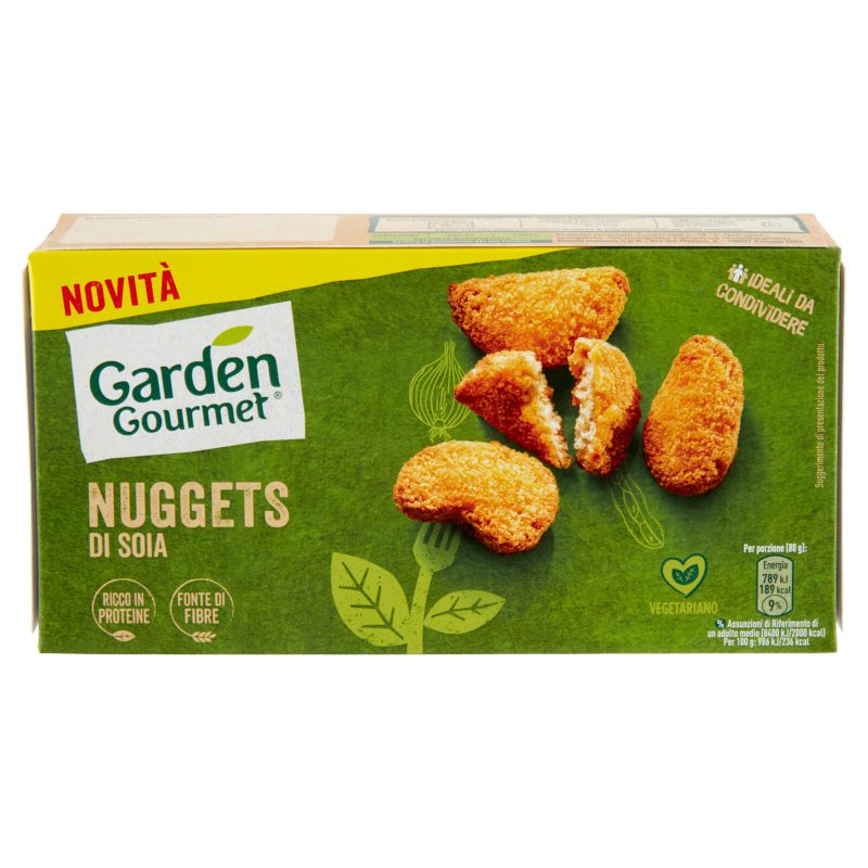 GARDEN GOURMET Nuggets di soia Vegetariani Surgelati 180 g