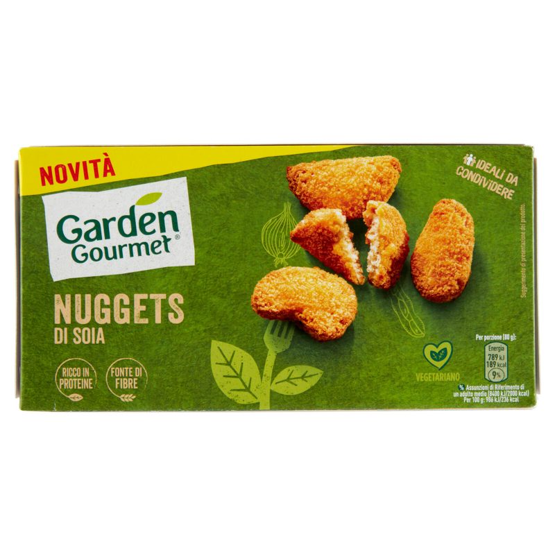 GARDEN GOURMET Nuggets di soia Vegetariani Surgelati 180 g